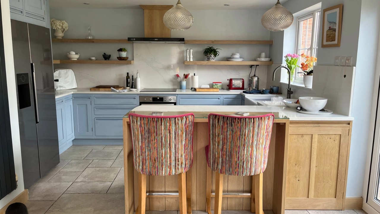 Bespoke Hand Painted Kitchen - Cleobury Mortimer - Shropshire